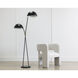 Faven 79 inch 60.00 watt Black Floor Lamp Portable Light